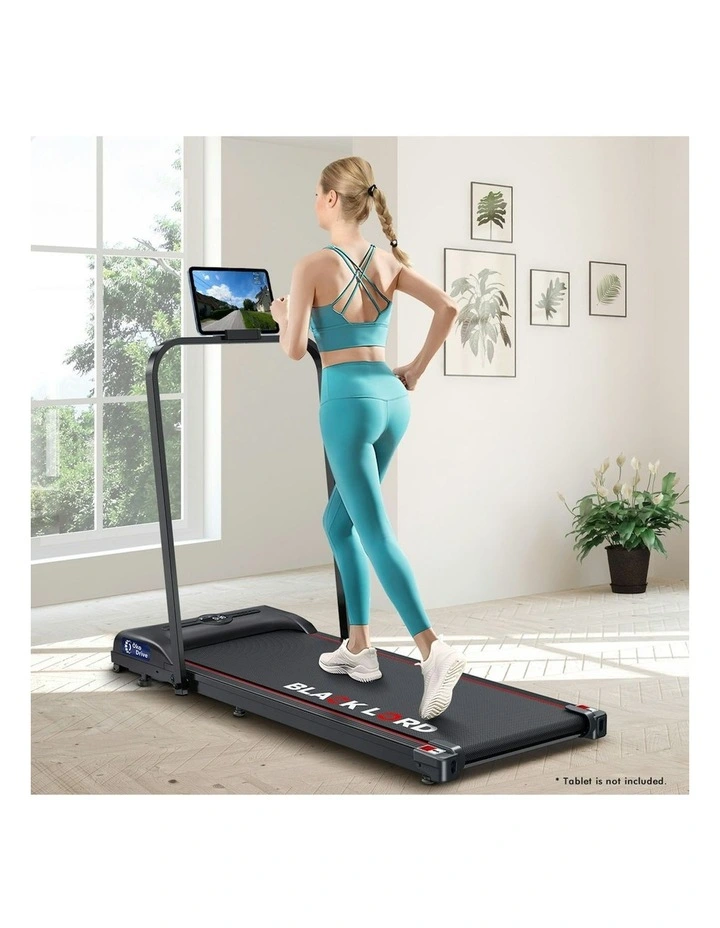 Home Gym Foldable Treadmill Electric Walking Pad in Black image 2