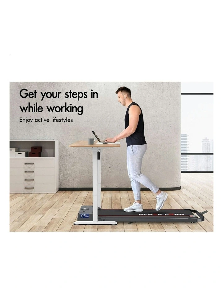 Home Gym Foldable Treadmill Electric Walking Pad in Black image 4