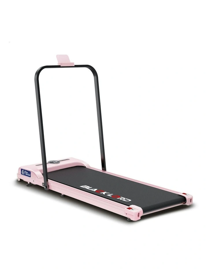 Home Gym Foldable Treadmill Electric Walking Pad in Pink image 1