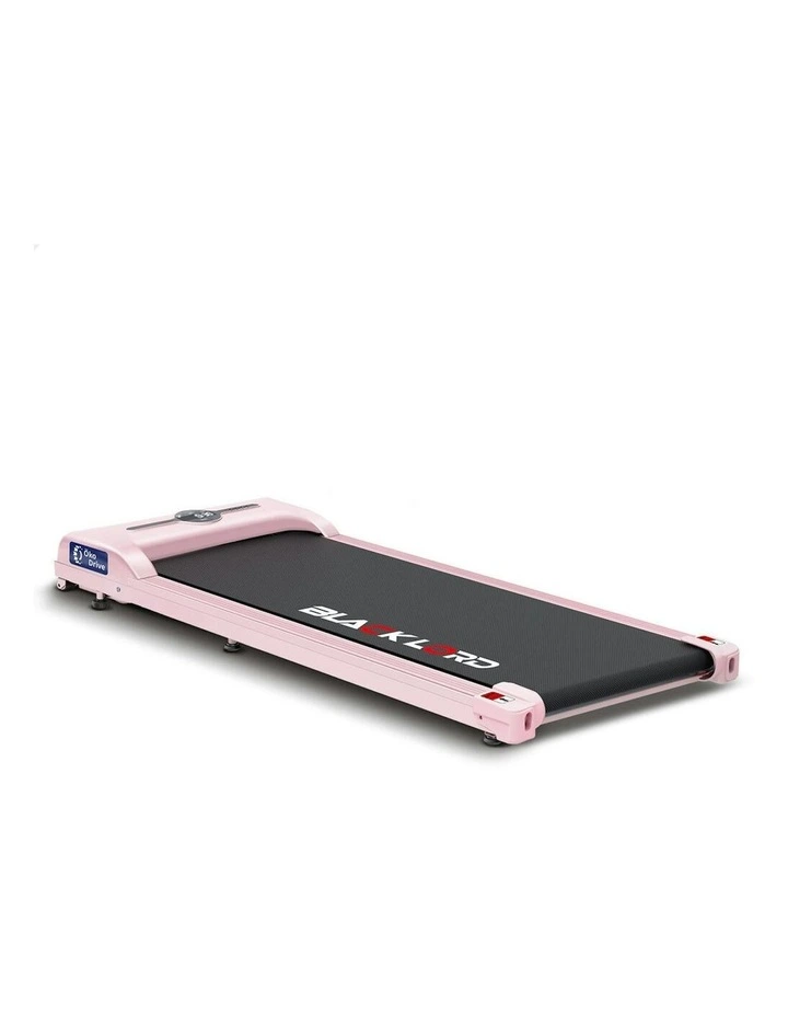 Electric Walking Pad Treadmill in Pink image 1
