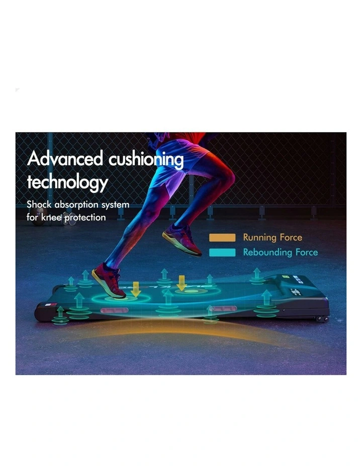 Electric Walking Pad Treadmill in Black image 5