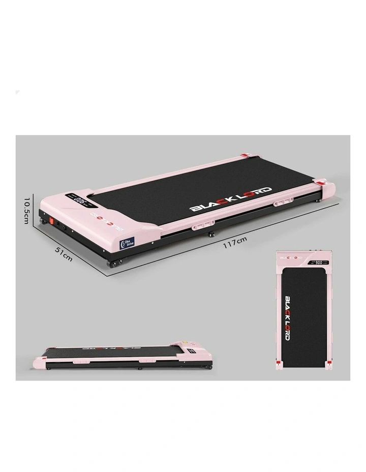 Electric Walking Pad Treadmill in Pink image 7