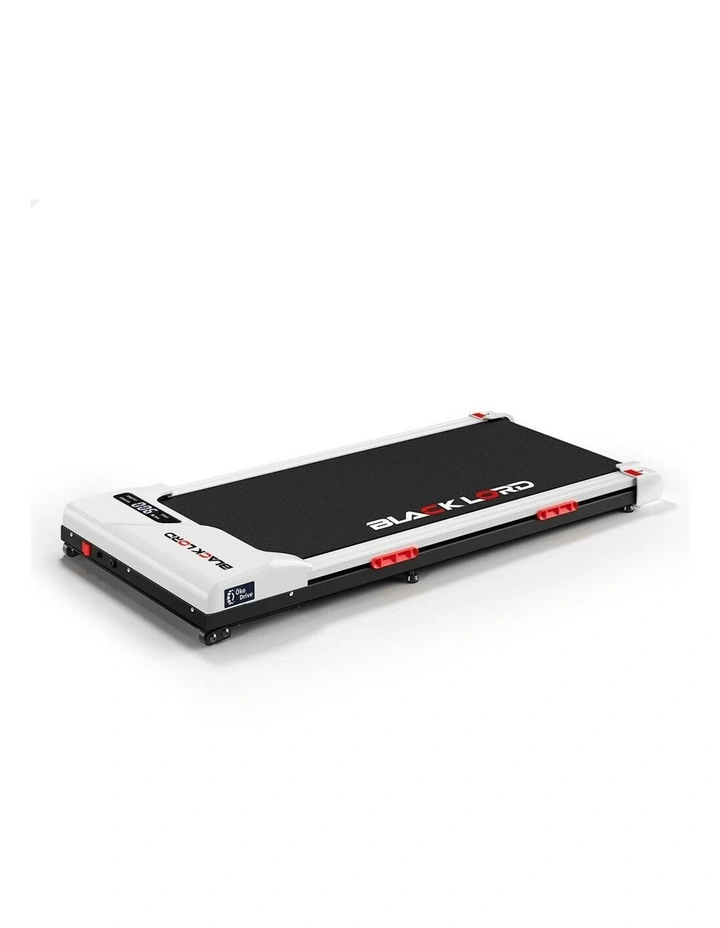 Electric Walking Pad Incline Gym Brushless Motor Treadmill in White image 1