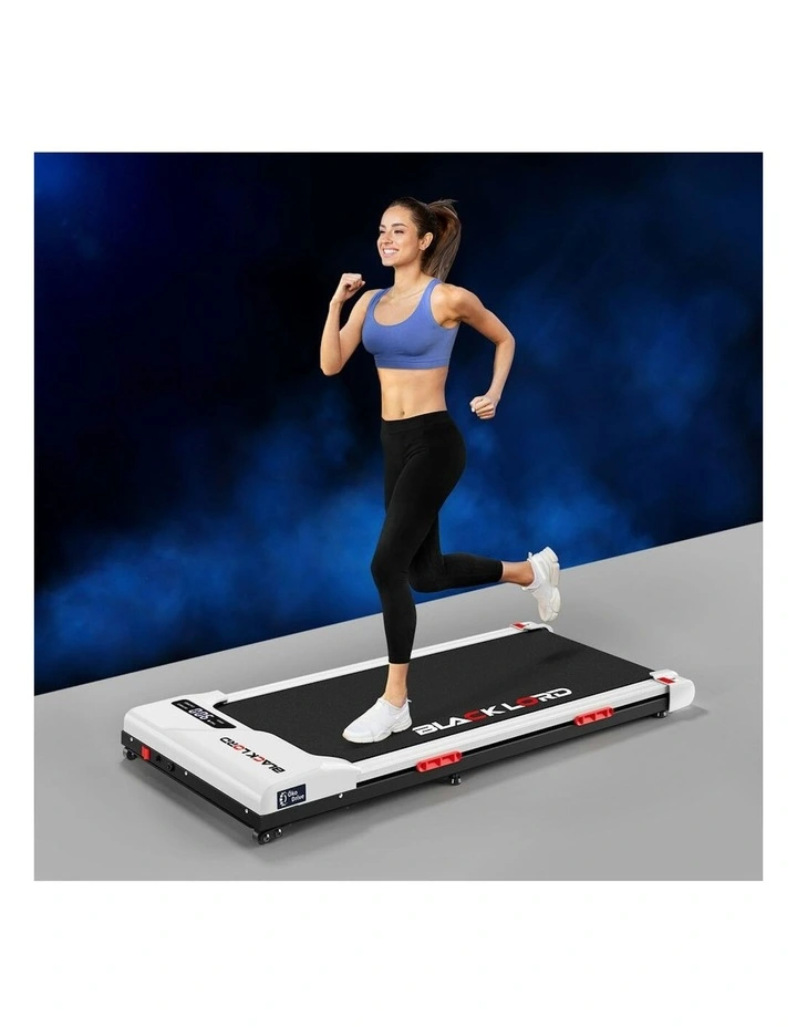 Electric Walking Pad Incline Gym Brushless Motor Treadmill in White image 2