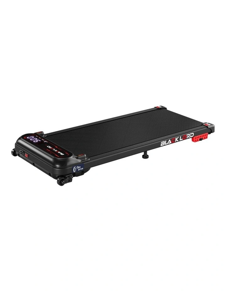 Treadmill Electric Walking Pad Incline Shock Absorbers Gym Black image 1
