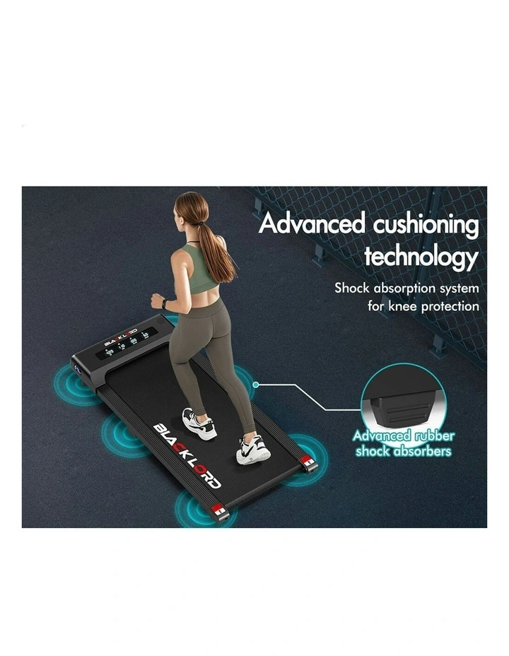 Under Desk Home Gym Electric Walking Pad Treadmill 400mm in Black image 5