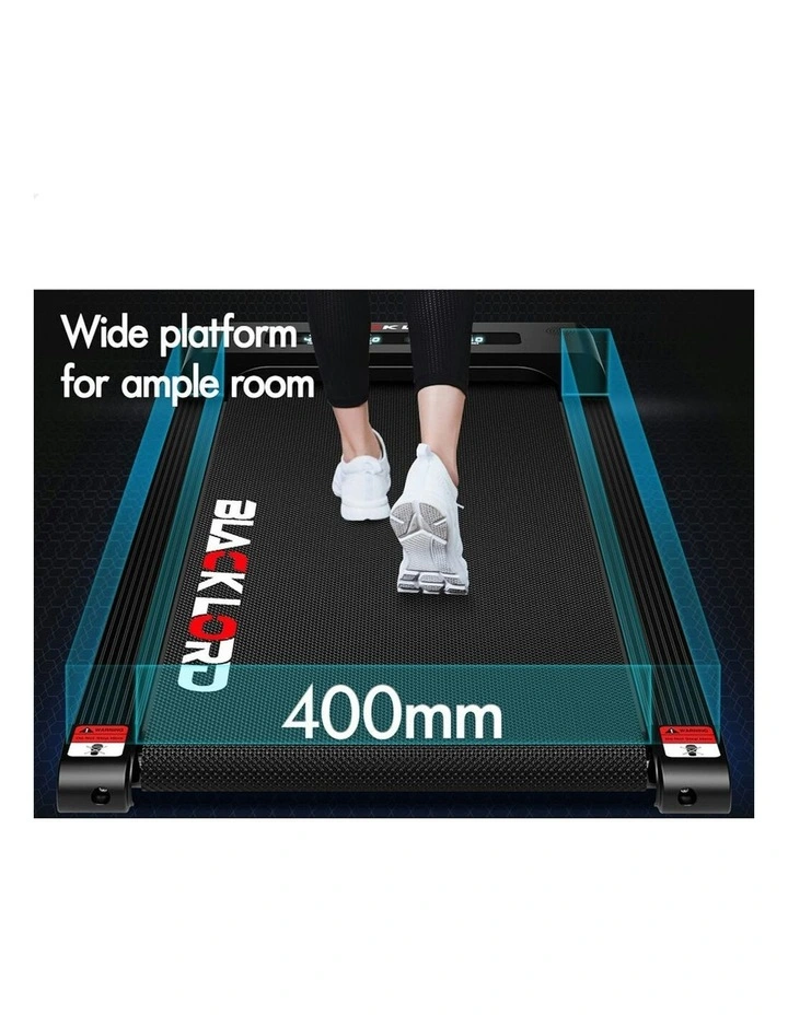 Under Desk Home Gym Electric Walking Pad Treadmill 400mm in Black image 7