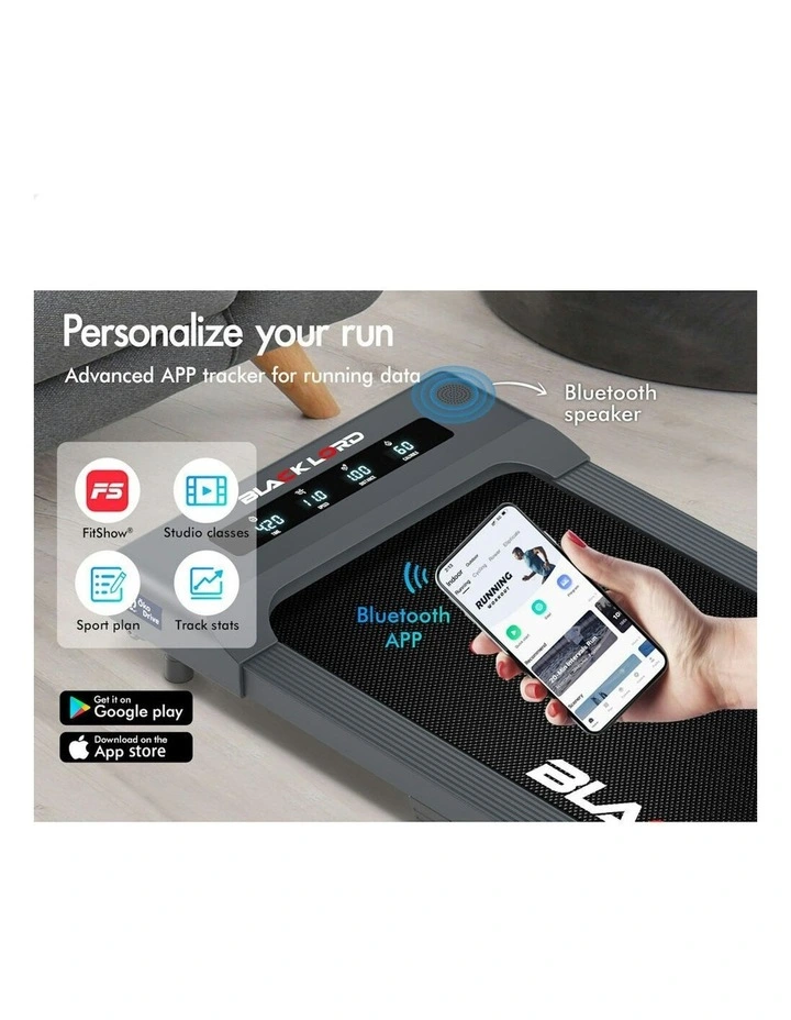 Electric Walking Pad Under Desk Treadmill 400mm in Grey image 3