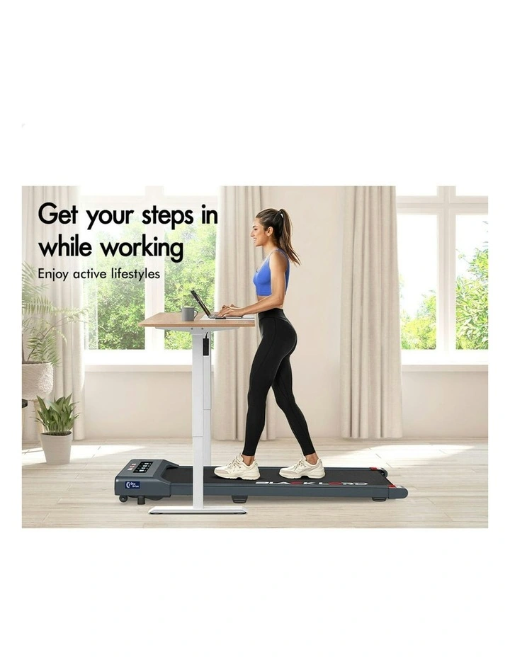 Electric Walking Pad Under Desk Treadmill 400mm in Grey image 4
