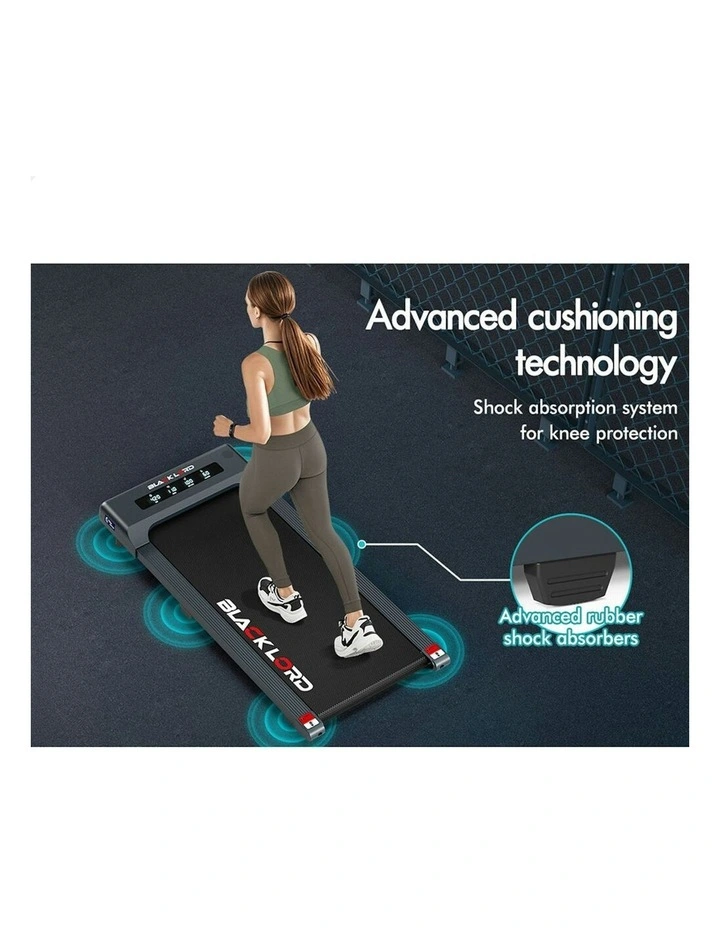 Electric Walking Pad Under Desk Treadmill 400mm in Grey image 5