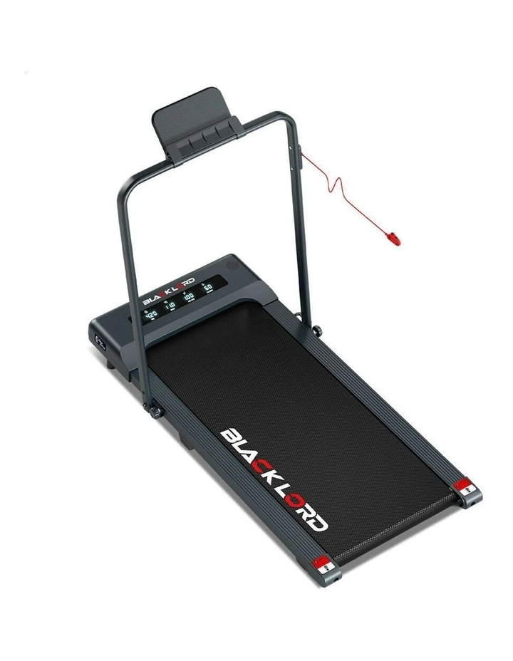 Electric Walking Pad Under Desk Treadmill 400mm in Grey image 1
