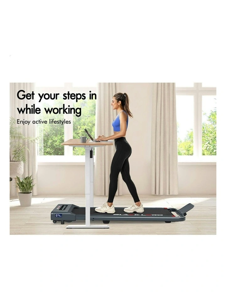 Electric Walking Pad Under Desk Treadmill 400mm in Grey image 4