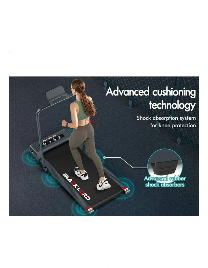 Electric Walking Pad Under Desk Treadmill 400mm in Grey image 5