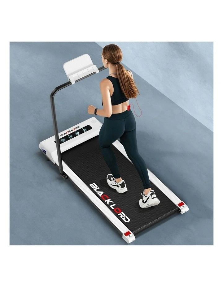 Treadmill Electric Walking Pad Under Desk Foldable Gym 400mm in White image 2