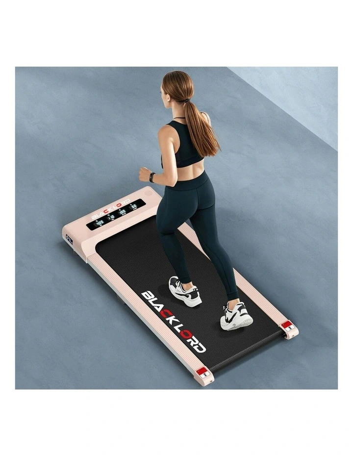 Black Lord Treadmill Electric Walking Pad Under Desk Home Gym 400mm in Pink image 2