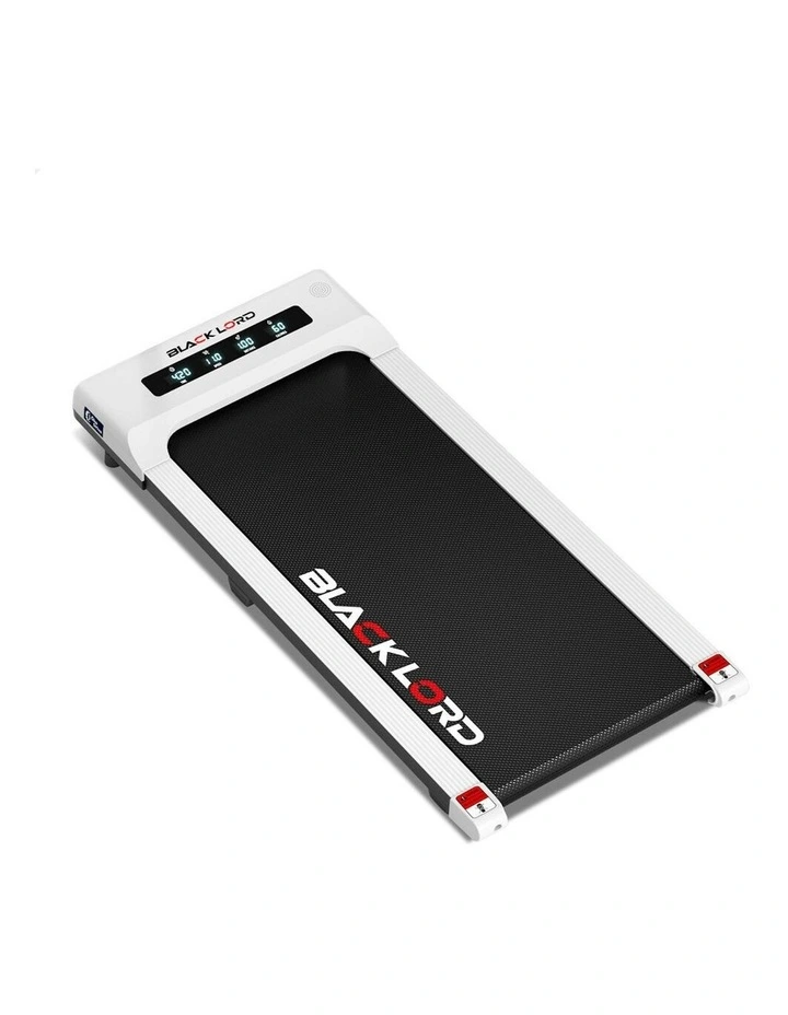 Electric Walking Pad Treadmill 400mm in White image 1