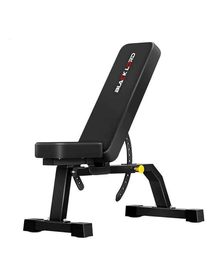 Flat Incline Press Fitness Gym FID Bench in Black image 1