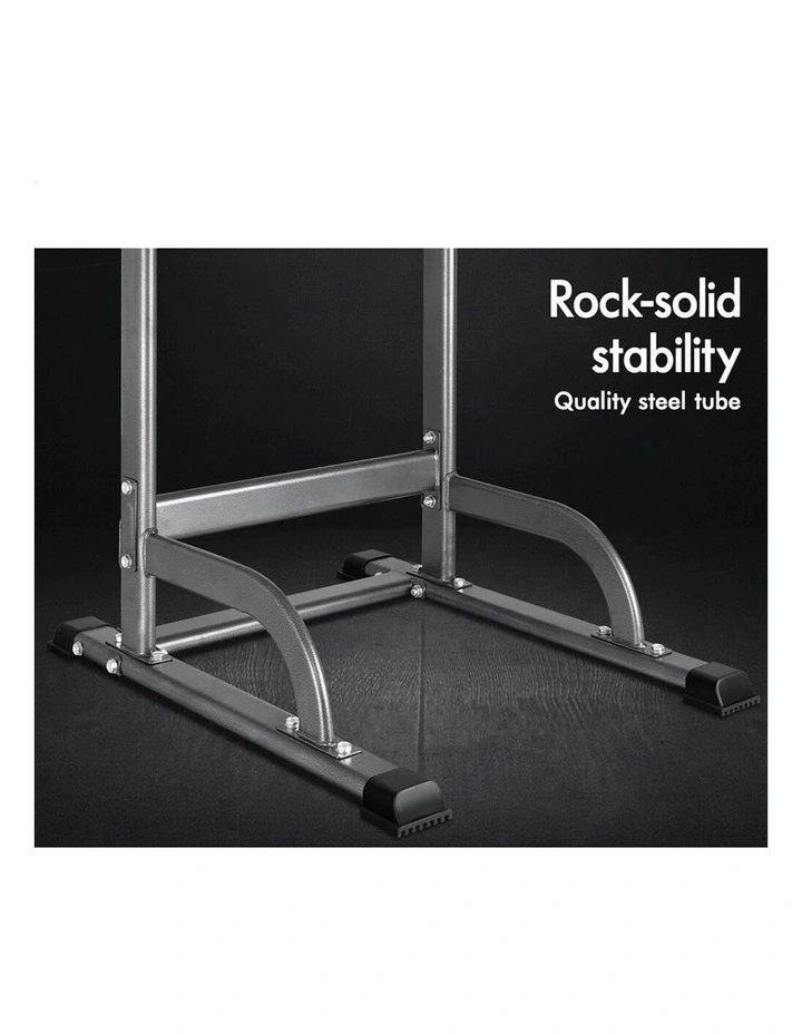 Power Tower Chin Up Weight Bench in Black image 7