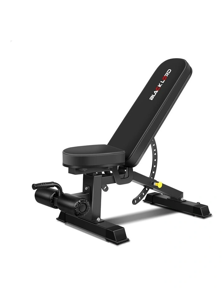 Commercial Weight FID Flat Bench in Black image 1