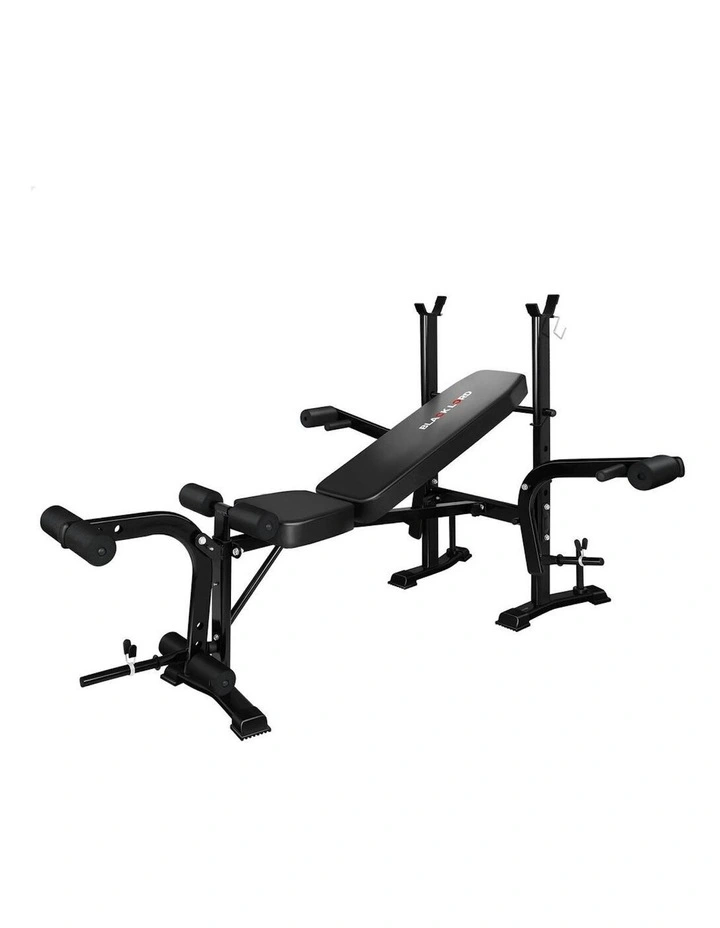8 in1 Press Multi-Station Weight Bench in Black image 1