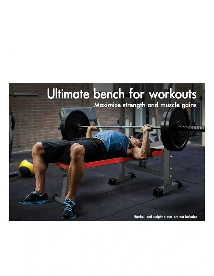 Press Squat Rack Incline Weight Bench in Black image 4