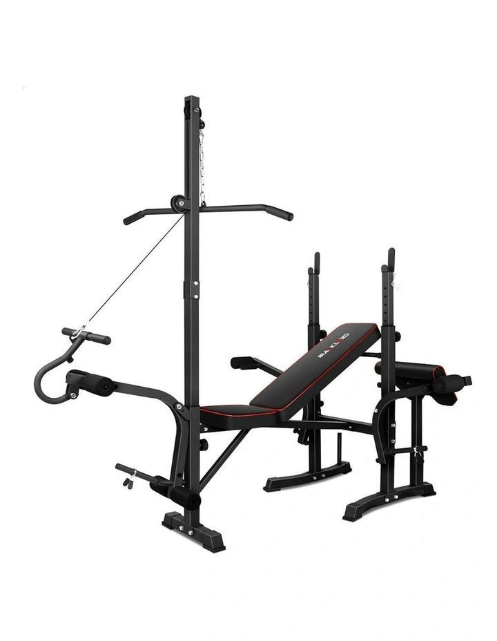 Press Multi-Station Fitness 14in1 Weight Bench in Black image 1