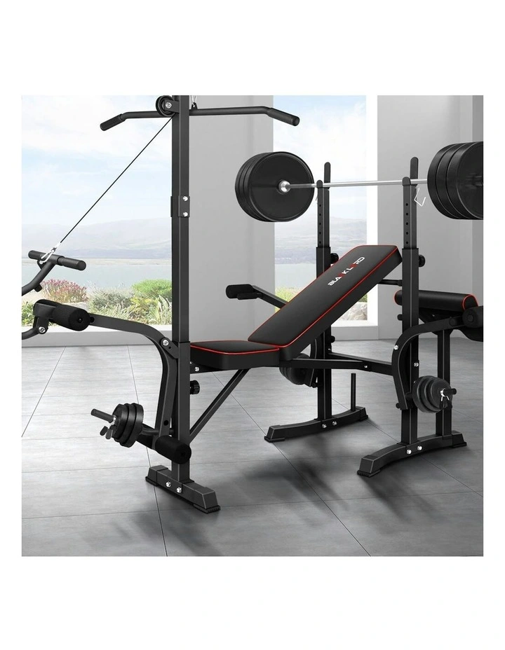 Press Multi-Station Fitness 14in1 Weight Bench in Black image 2