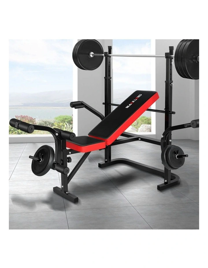 Press Multi-Station 8in1 Weight Bench  in Black image 2