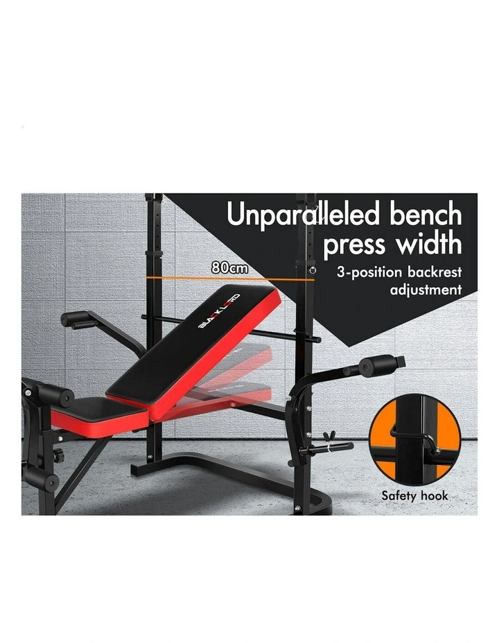 Press Multi-Station 8in1 Weight Bench  in Black image 5
