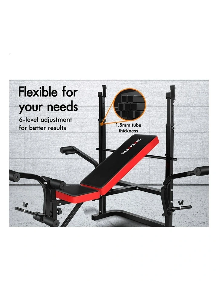 Press Multi-Station 8in1 Weight Bench  in Black image 7