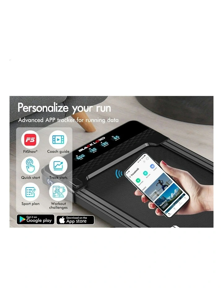 Treadmill Electric Walking Pad 430mm in Black image 3