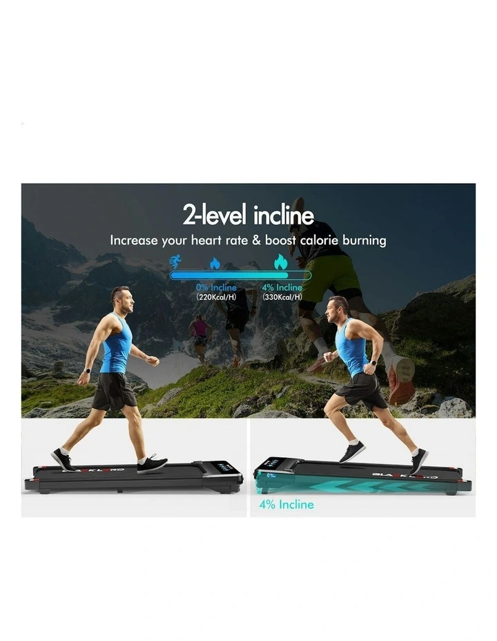 Treadmill Electric Walking Pad 430mm in Black image 6