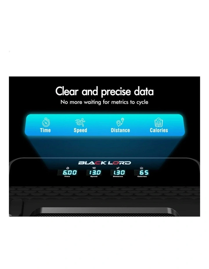 Treadmill Electric Walking Pad 430mm in Black image 7