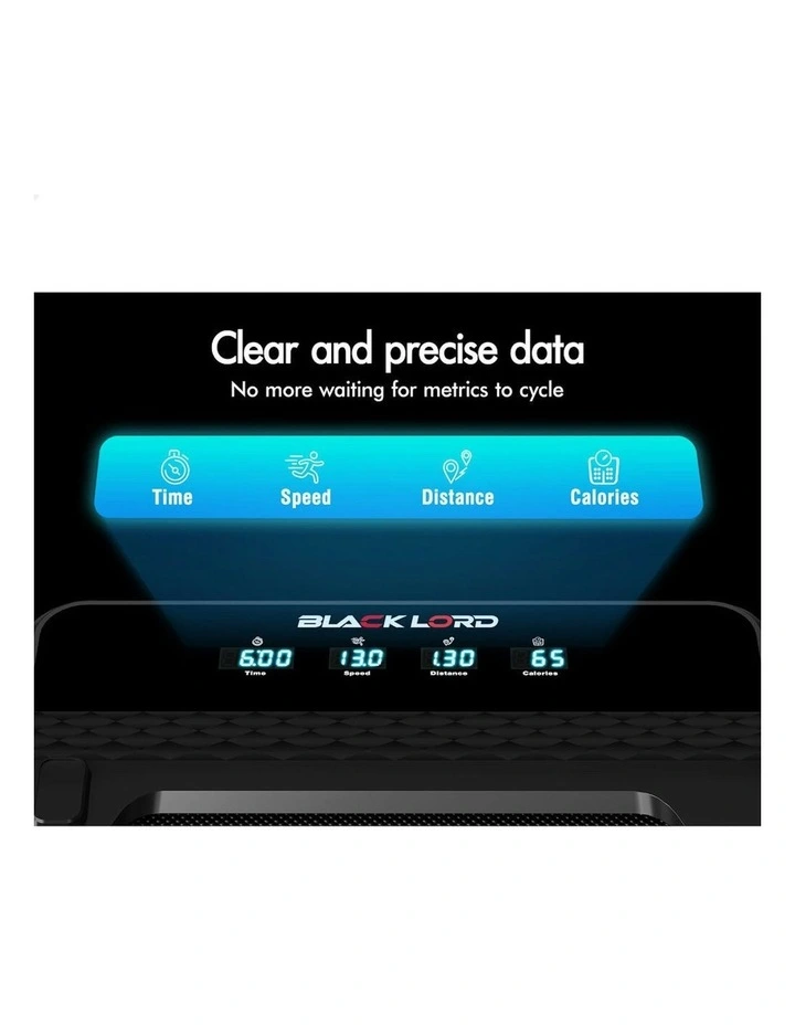 Treadmill Electric Walking Pad 430mm in Black image 7
