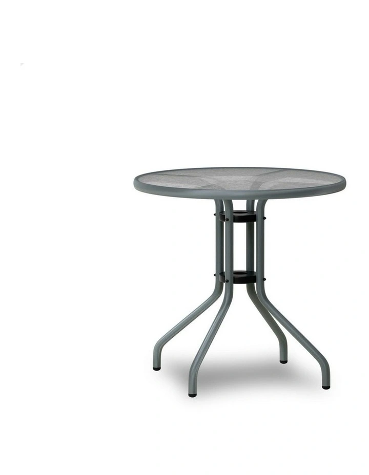 Patio Coffee Side Table 60cm in Grey image 1