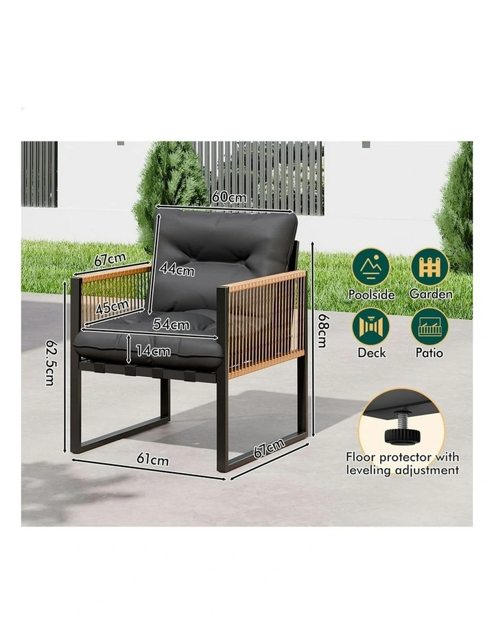 Lounge Chairs in Grey image 7