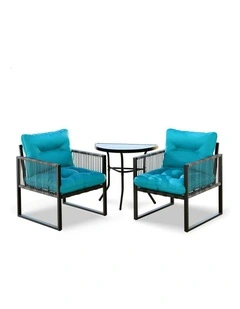 Outdoor Lounge Patio Furniture Table And Chairs Set in Multi