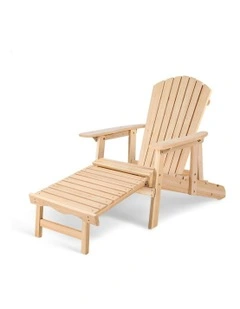 Outdoor Adirondack Chair in Natural