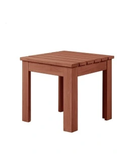 Wooden Side Desk in Brown