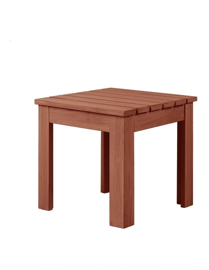 Wooden Side Desk in Brown image 1