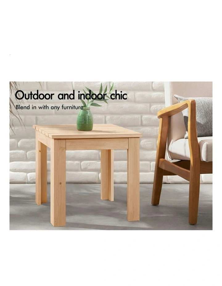 Adirondack Chair And Table Set 2 Piece in Brown image 4