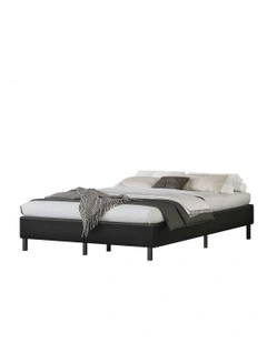 Double Size Mattress Base Foundation Bed Frame in Black