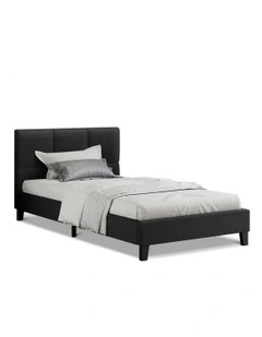 King Single Wooden Bed Frame in Charcoal