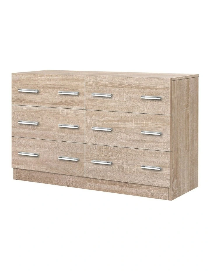 Minimalist Chest of Drawers 6 in Oak image 1