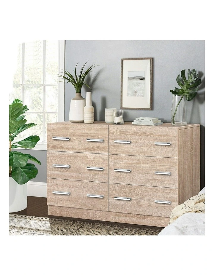 Minimalist Chest of Drawers 6 in Oak image 2