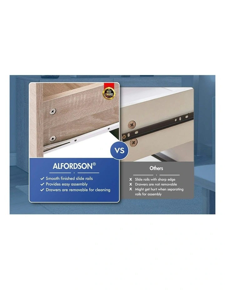 Minimalist Chest of Drawers 6 in Oak image 4