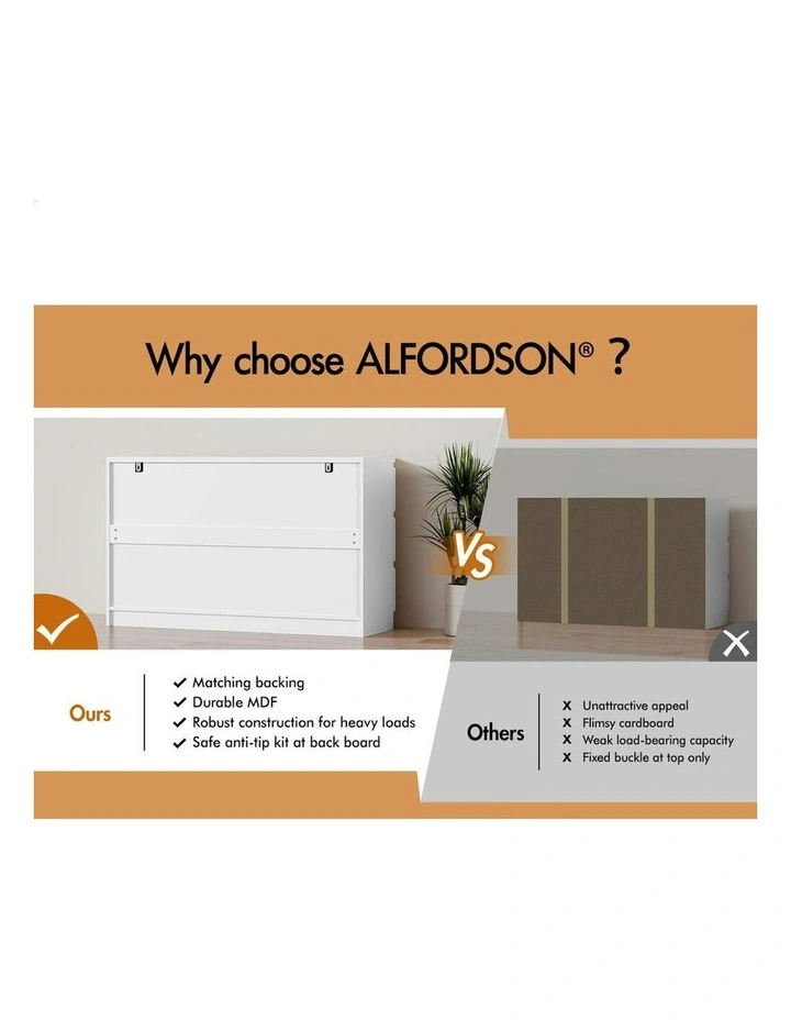 6 Chest of Drawers in White image 5