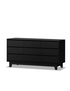 9 Chest of Drawers in Black