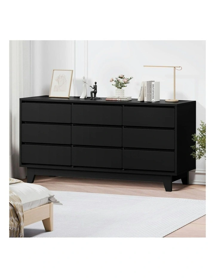 9 Chest of Drawers in Black image 2