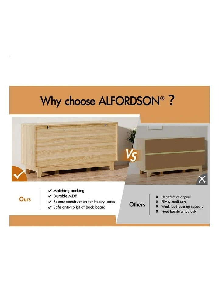 9 Chest of Drawers in Wood image 5